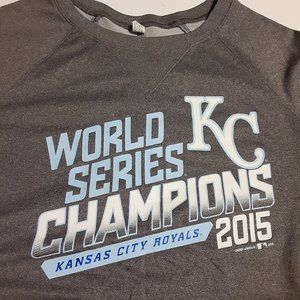 Under Armour Women's Kansas City Royals 2015 World Series Champs LS Sweatshirt